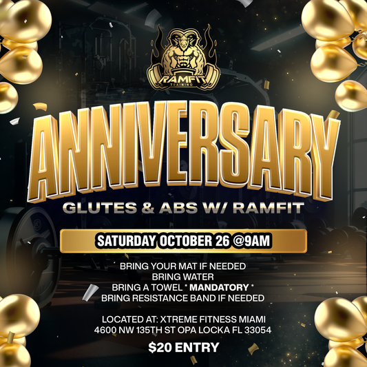 Anniversary Glutes & Abs with RamFit